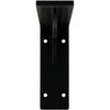 Ekena Millwork Embrey Steel Bracket, Powder Coated Black 2"W x 14"D x 5 1/4"H BKTM02X14X05EBPBL